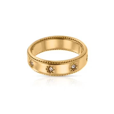 Ever Jewellery Women's Twilight Gold Ring