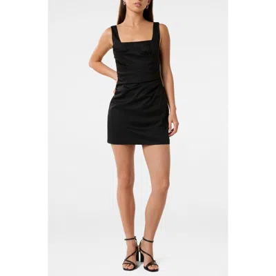Ever New Annabella Ruched Minidress In Black