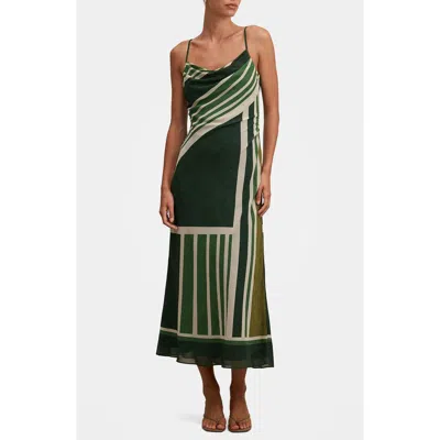 Ever New Annika Strappy Midi Dress In Blue