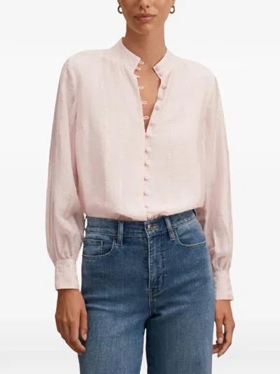 Ever New Astra Lace-trim Blouse In Pink
