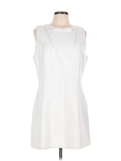 Pre-owned Ever New Casual Dress In White