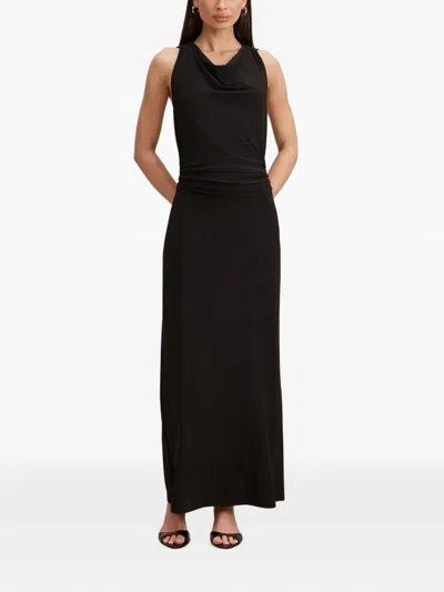 Ever New Jae Hardware-detail Maxi Dress In Black