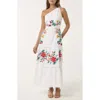Ever New Ollie One Shoulder Floral Embroidery Dress
