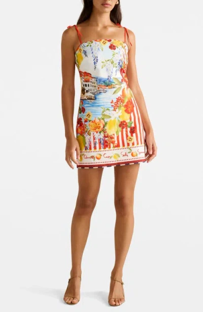 Ever New Sierra Printed Minidress In Multi