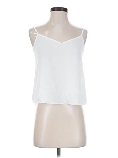 Pre-owned Ever New Tank Top White Halter Neckline Tops