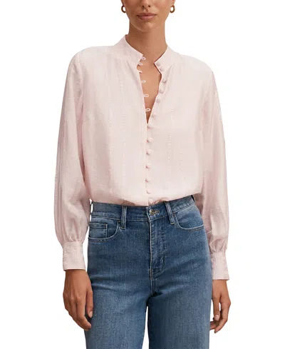 Ever New Women's Astra Lace Trim Blouse In Pink