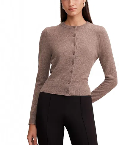 Ever New Women's Haisley Merino Blend Knitted Cardigan In Neutral