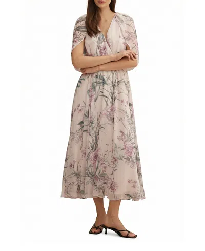 Ever New Women's Jodie Gathered Cape Maxi In Multi