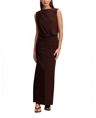 Ever New Women's Leni Draped Backless Dress In Brown