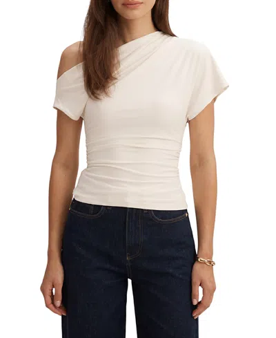Ever New Women's Maia Asym One Shoulder Top In White
