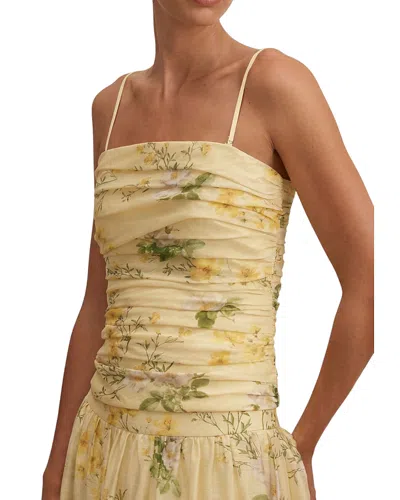 Ever New Women's Palmer Gathered Strapless Top In Yellow