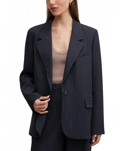 Ever New Women's Paloma Single Breasted Blazer In Blue