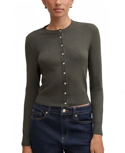 Ever New Women's Rylee Crew Neck Cardigan In Multi