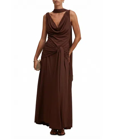 Ever New Women's Vivianne Scarf Tie Maxi Dress In Pattern