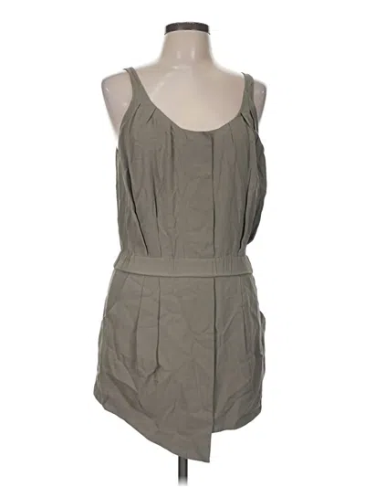 Pre-owned Ever Sleeveless Top Gray Square Neckline Tops