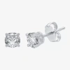 Ever Star 5/8 Ct. T.w. Lab-grown (g / Si1-si2) Diamond Round Stud Earrings In 10k Or 14k Gold In Silver