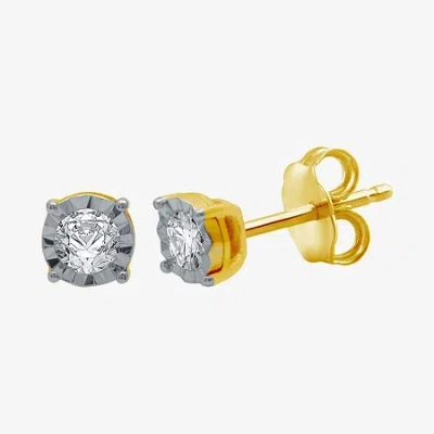 Ever Star (g / Si1-si2)  1/5 Ct. T.w. Lab Grown White Diamond Sterling Silver Or 14k Gold Over Silver