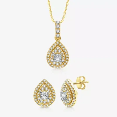Ever Star (g / Si2-si3) 2 Ct. T.w. Lab Grown White Diamond 10k Or 14k Gold 2-pc. Jewelry Set