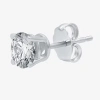 Ever Star (h-i / I1)  1 Ct. T.w. Lab Grown White Diamond 10k Gold 6.3mm Single Earring In Metallic