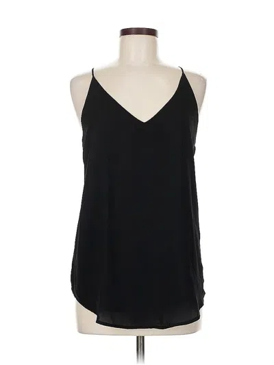 Pre-owned Evera B Sleeveless Blouse In Black