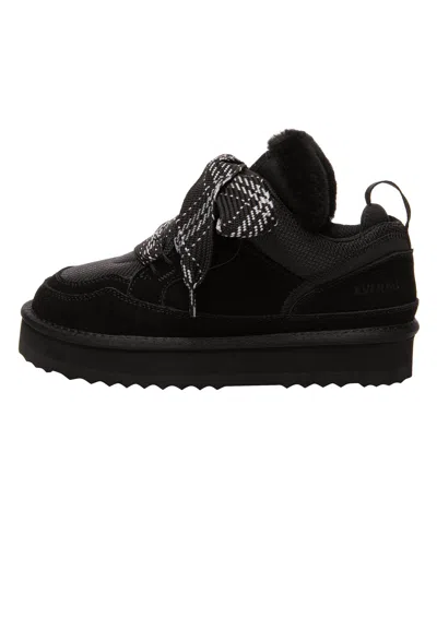 Everau Australia Men's Papuan Lace Up Sneaker Boots In Black