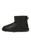 Everau Australia Women's Black Emu Nappa Mini Classic Boots In Black