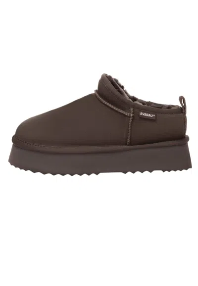 Everau Australia Women's Brown Partridge Ultra Mini Boots In Chocolate