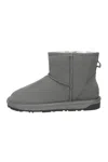 Everau Australia Women's Emu Mini Classic Boots In Grey In Gray