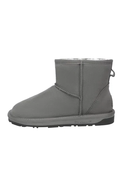 Everau Australia Women's Emu Mini Classic Boots In Grey In Gray