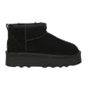 Everau Australia Women Heron Ultra Mini Platform Boots In Black