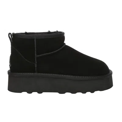 Everau Australia Women Heron Ultra Mini Platform Boots In Black