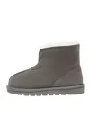 Everau Australia Women's Owl Ankle Boots In Grey In Gray