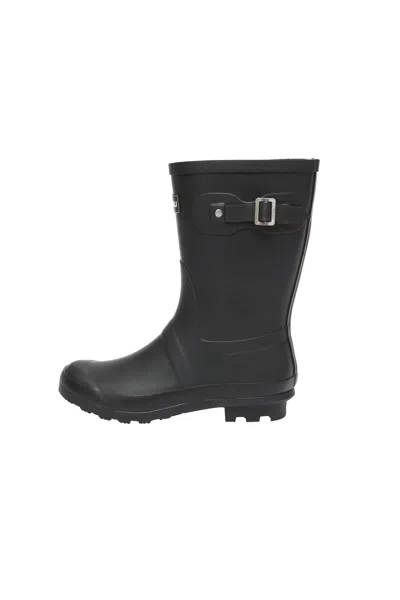 Everau Australia Women's Penguin Mid-calf Gumboots In Black