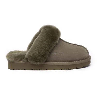 Everau Australia Women Raven Slippers In Green