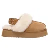 Everau Australia Women Wagtail Removable Strap Platform Slippers In Pink