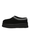 Everau Australia Women's Wonga Leather Slippers In Black In Black