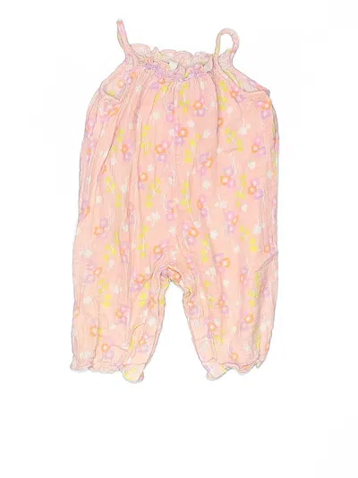 Pre-owned Everbloom Babies' Short Sleeve Outfit In Pink