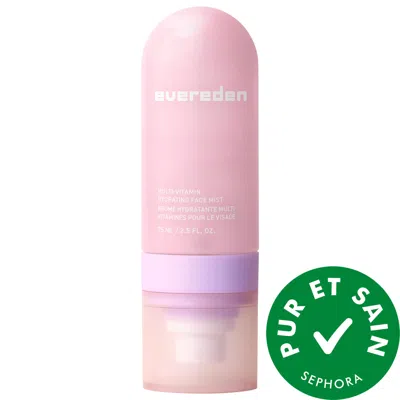 Evereden Brume Hydratante Multi-vitamines Pour Le Visage Avec Vitamines B5 Et B3 (niacinamide) 2.5 Fl. Oz./75