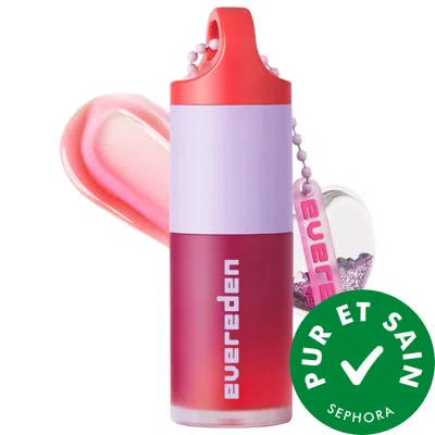 Evereden Huile Teintée Hydratante Pour Les Lèvres Pour Enfants Et Adolescents Rouge Rubis 0.17 Oz/5 ml