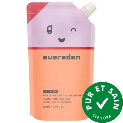 Evereden Revitalisant Démêlant Et Anti-frisottis Pour Enfants 16.9 Fl Oz/500 ml Refill Pouch