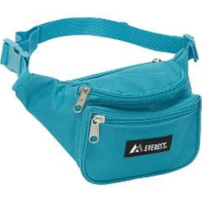 Everest 044kd-turq Signature Waist Pack - Standard - Turquoise