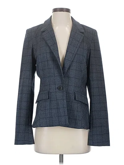 Pre-owned Evereve Blazer Jacket In Gray