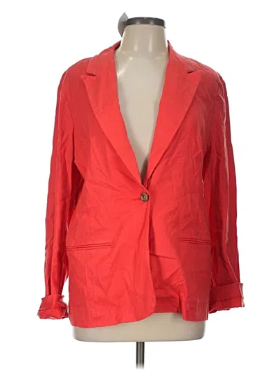 Evereve Blazer Jacket In Red