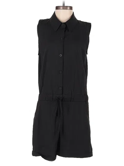 Pre-owned Evereve Casual Dress In Black