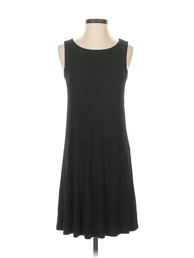 Pre-owned Evereve Casual Dress In Black