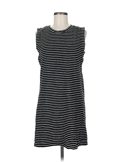 Pre-owned Evereve Casual Dress In Black