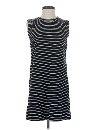 Pre-owned Evereve Casual Dress In Black