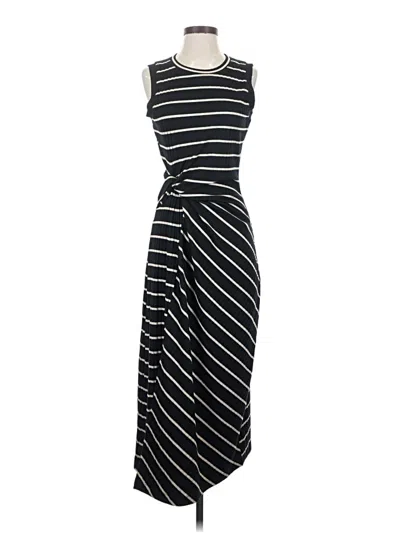 Pre-owned Evereve Casual Dress In Black