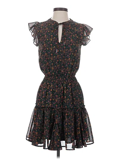 Pre-owned Evereve Casual Dress In Black