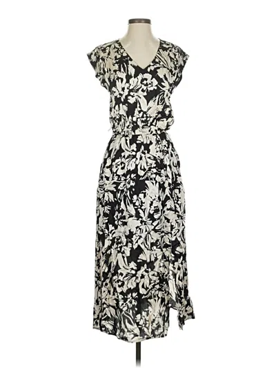 Pre-owned Evereve Casual Dress In Black